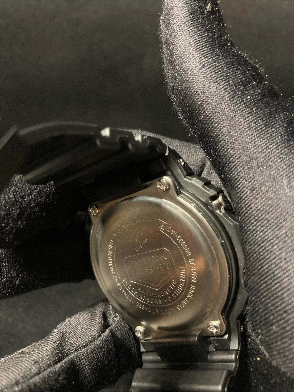 Blackout G Shock Dw5600